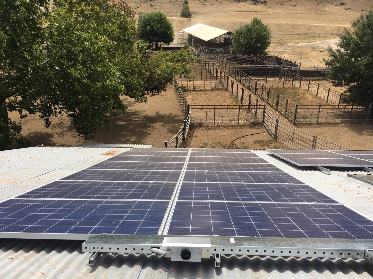 Coolac Cattle Farm 70kW Solar System