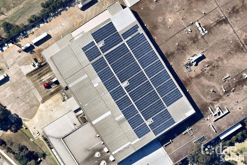 Baxter Pharma 535kW Industrial Solar Installation